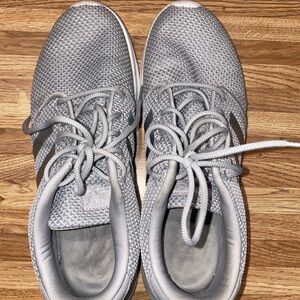 adidas Women's Gray Mesh Sneakers